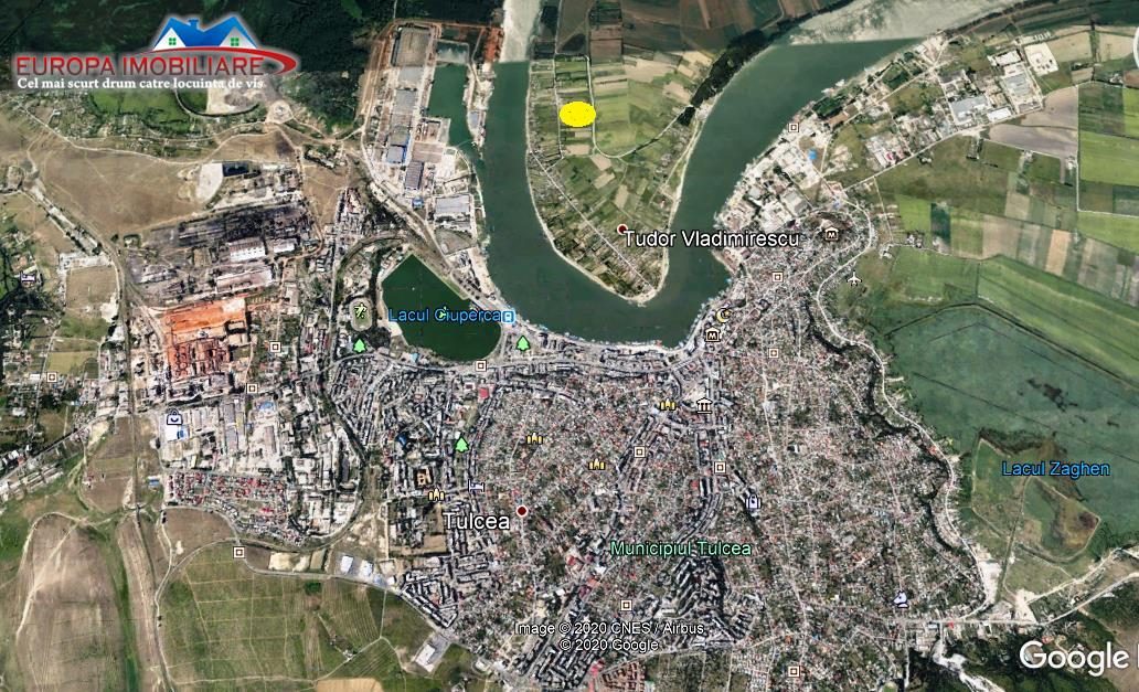 Teren de vanzare localitatea Tudor Vladimirescu - 