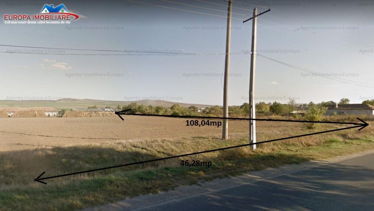 Teren intravilan cu deschidere la DN - 