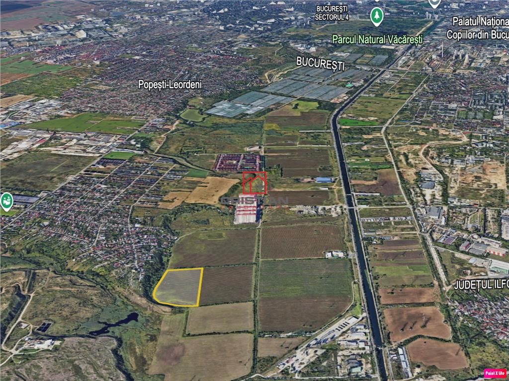 Vanzare teren Splaiul Unirii - Popesti Leordeni, ILFOV - foto 3