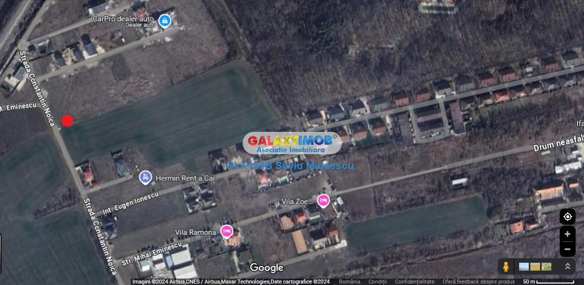 Otopeni 570 Mp (447 Mp Lotul+123 Mp cota de drum) str. C-tin Noica - foto 4