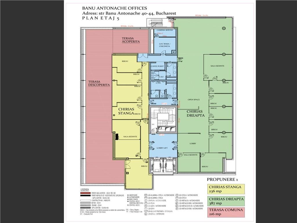 Spatii birouri de inchiriat Banu Antonache Offices de la 219 mp - foto 24