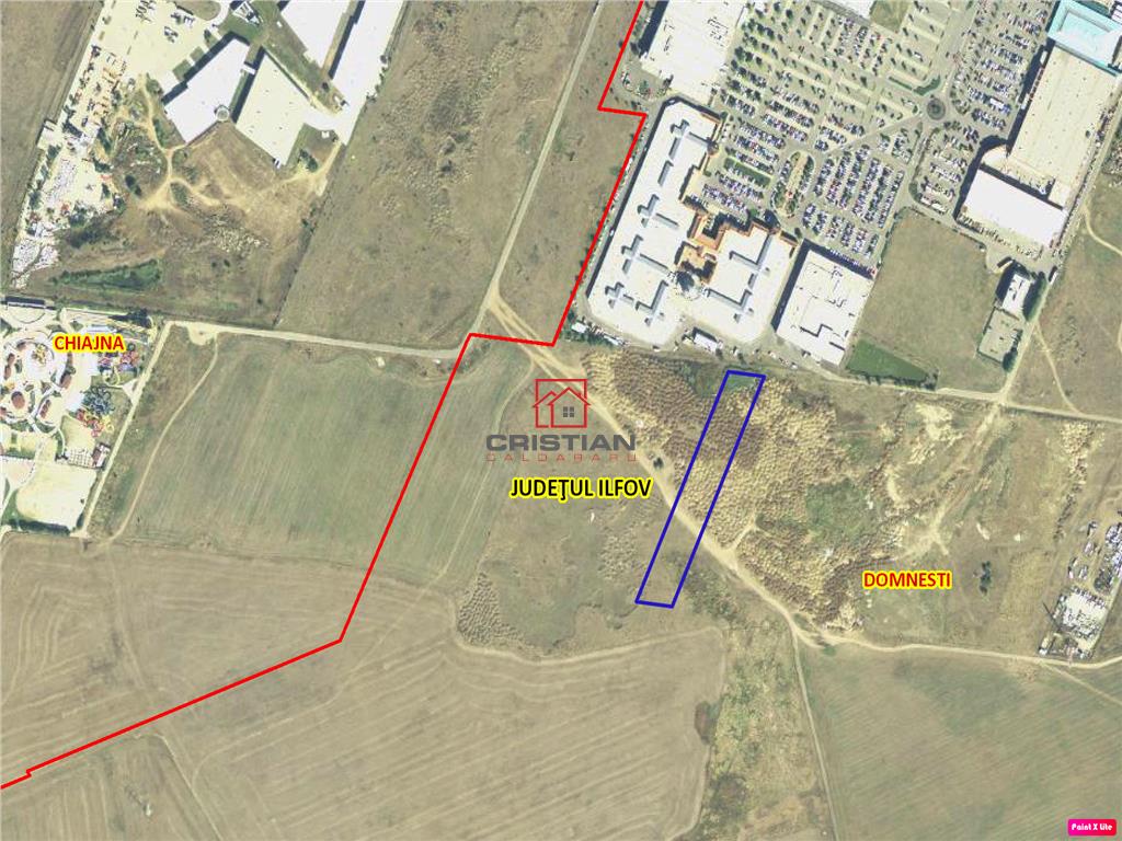 Vanzare teren Domnesti - Chiajna - Centura, ILFOV - foto 2