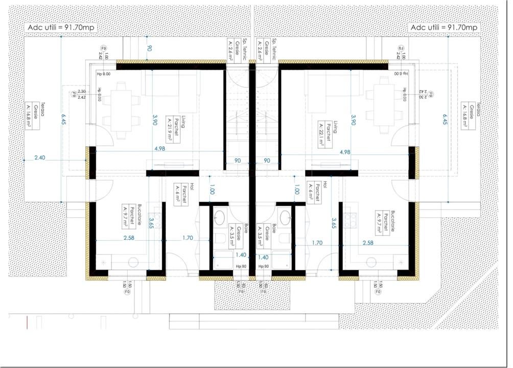 Teren intravilan Valea Adanca cu autorizatie constructie - foto 5