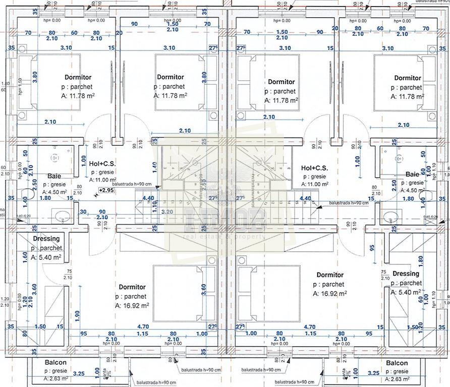 Casa cu 4 camere 2 bai si 300 mp teren in zona Calea Cisnadiei - foto 21