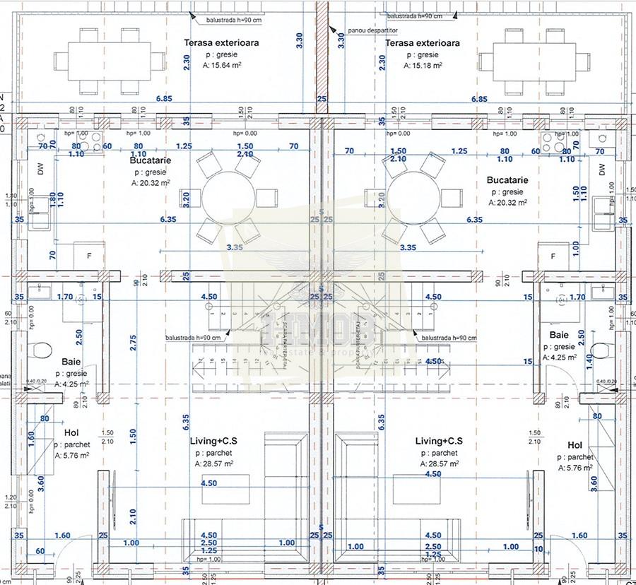 Casa cu 4 camere 2 bai si 300 mp teren in zona Calea Cisnadiei - foto 22
