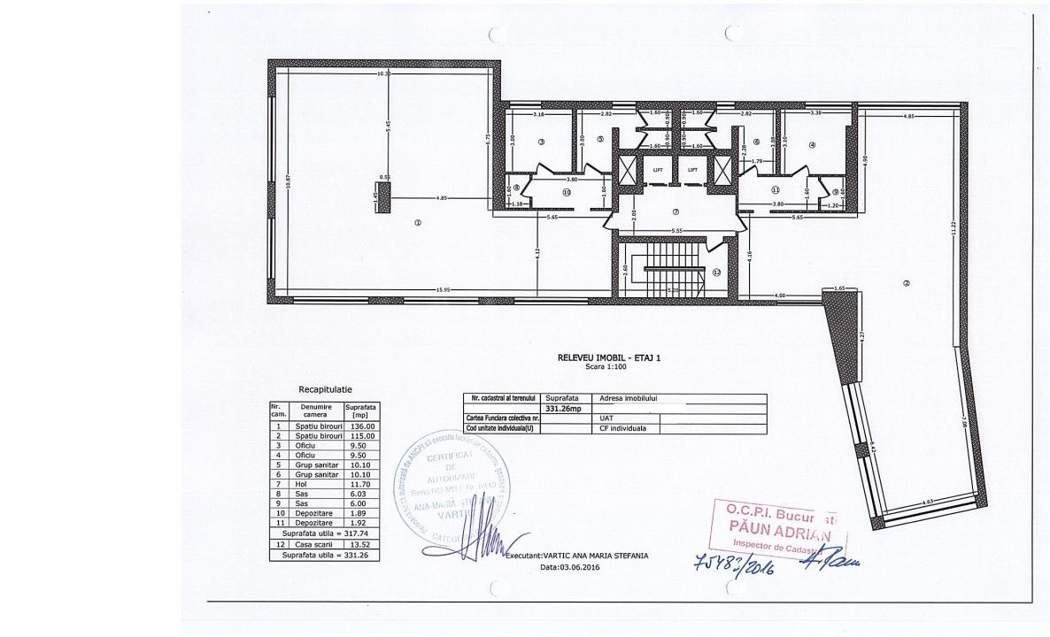 300-1600 mp birouri zona Armeneasca - Calea Mosilor - Bd. Carol - foto 15
